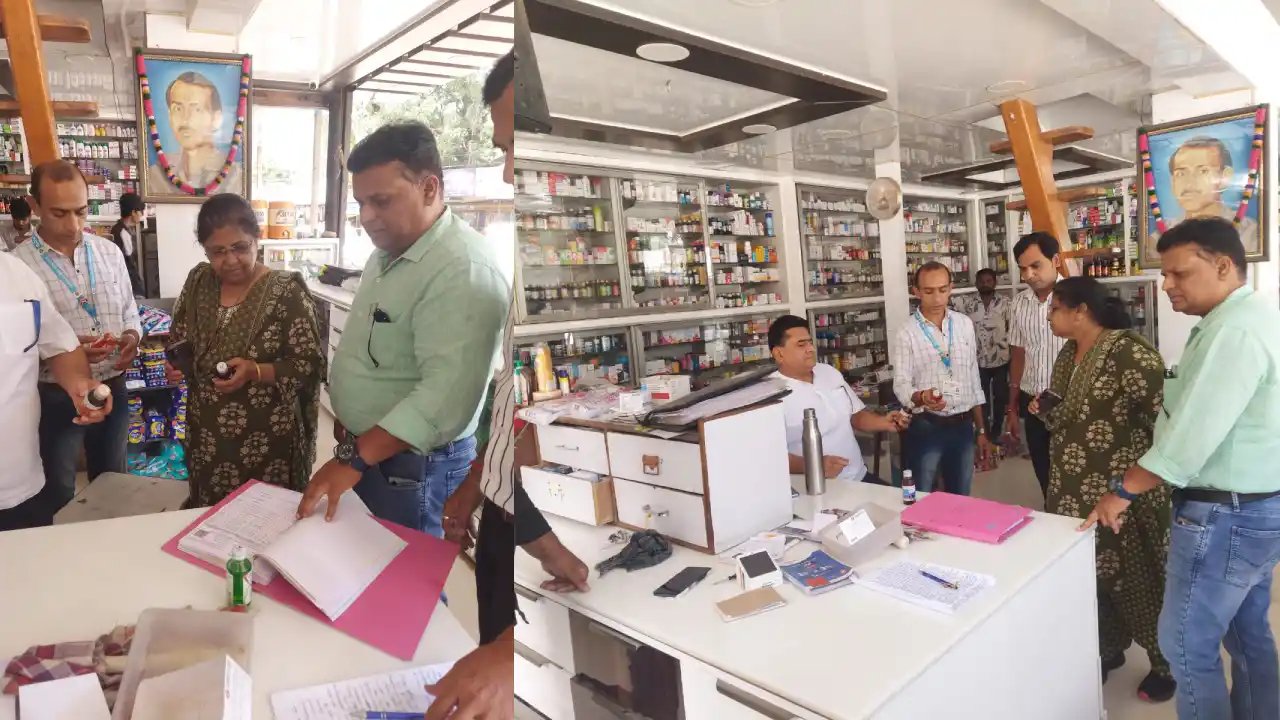मेडिकल दुकानों के निरीक्षण हेतु स्वास्थ्य विभाग ने किया टीम का गठन।