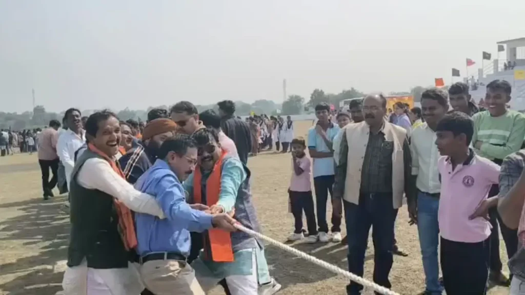 तलून के खेल स्टेडियम में सांसद खेल महोत्सव का हुआ भव्य शुभारम्भ