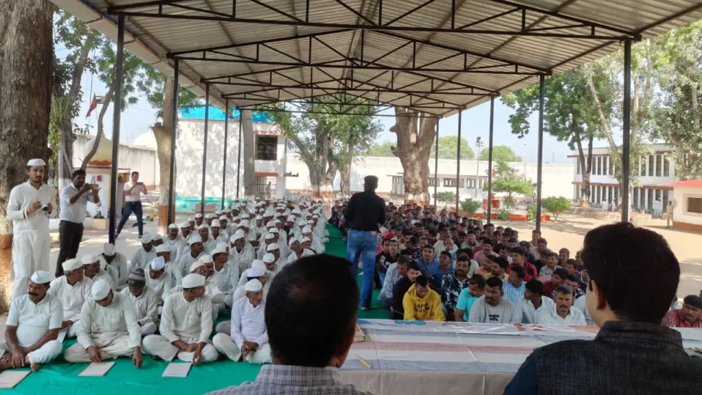 केन्द्रीय जेल बड़वानी में किया मानसिक स्वास्थ्य शिविर