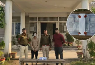 पुलिस ने चोरी के आरोपी को 24 घंटे में किया गिरफ्तार
