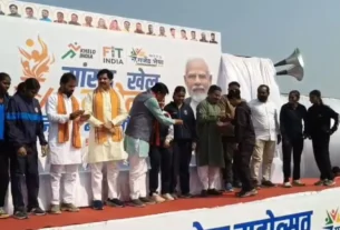 तलून के खेल स्टेडियम में सांसद खेल महोत्सव का हुआ भव्य शुभारम्भ