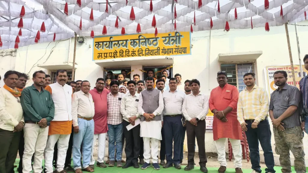 निवाली क्षेत्रवासियों के लिए नव निर्मित कनिष्ठ यंत्री कार्यालय की हुआ लोकार्पण