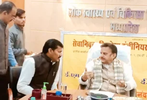 MLA श्याम बर्डे ने उप मुख्यमंत्री से की भेंट,CHC के उन्नयन को लेकर की चर्चा।