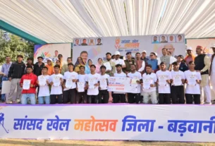 सांसद खेल महोत्सव का हुआ समापन, PM मोदी के प्रेरणादायी वर्चुअल संबोधन से गूंजा अयोध्या धाम खेल मैदान