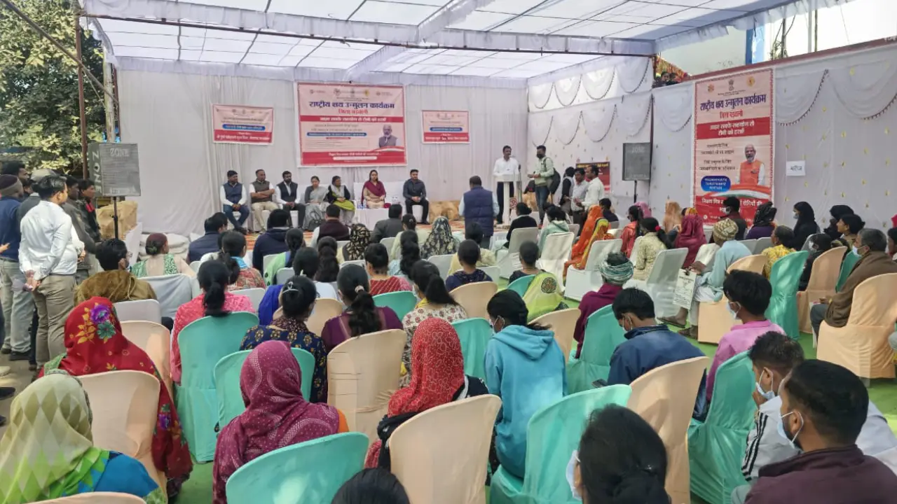 निक्षय मित्र अभियान के अंतर्गत कार्यक्रम का हुआ आयोजन।