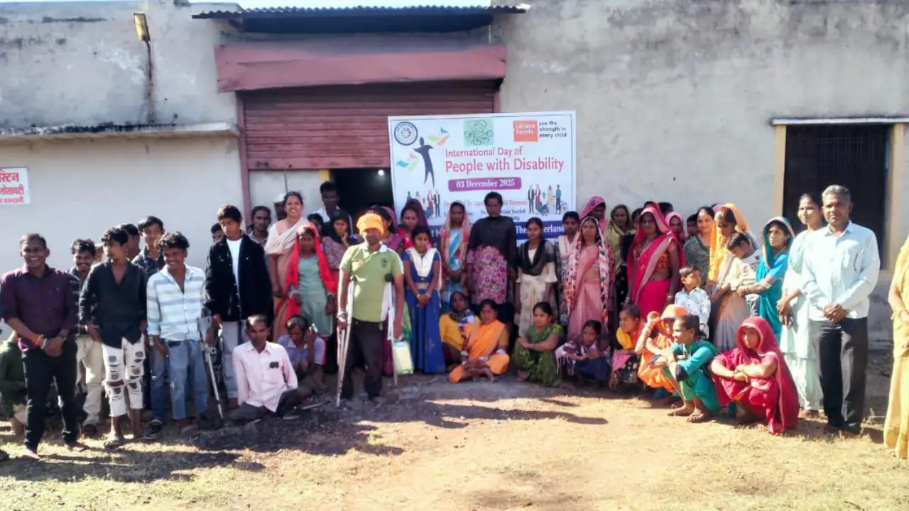 विश्व दिव्यांग मनाया,संस्था पदाधिकारी सहित सदस्य मौजूद रहे।