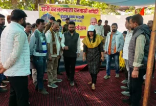 इंदल उत्सव की तैयारियों को लेकर कलेक्टर ने ग्राम मटली का दौरा कर अधिकारियो को दिए आवश्यक निर्देश।