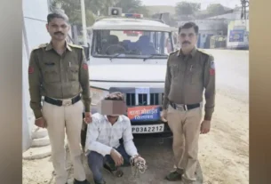 ऑपरेशन हवालात के तहत लंबे समय से फरार स्थाई वारंटी को पुलिस ने किया गिरफ्तार