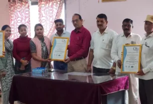 उत्कृष्ट सेवाओं के लिए नगर परिषद को मिला ISO सार्टिफिकेट