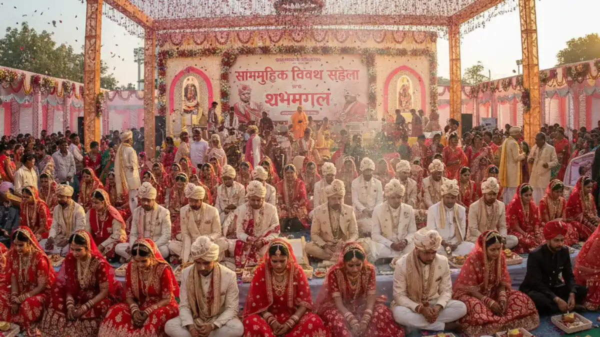 मुख्यमंत्री कन्या विवाह/निकाह योजना अंतर्गत 23 जनवरी और 10 फरवरी को जिले में होगे सामुहिक विवाह।