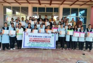 पीएम उषा सॉफ्ट कम्पोनेंट-5 (GIEI) के अंतर्गत 12 दिवसीय अल्पावधि रोजगारोन्मुखी हैंडक्राफ्ट प्रशिक्षण का हुआ समापन।