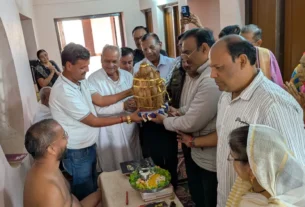 मुनि श्री प्रणुत सागर जी मुनिराज का ससंघ हुआ,सिद्ध क्षेत्र बावनगजा में मंगल प्रवेश